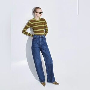 NWOT DE rococo ultra high rise jeans